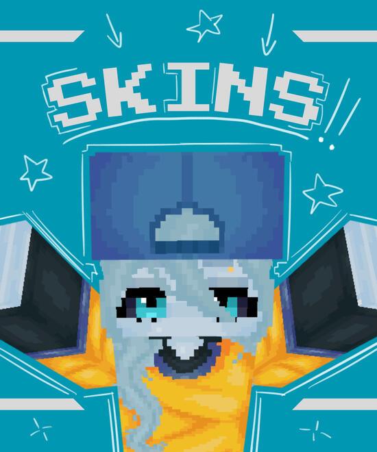 Skins feitas especialmente para SMP's.