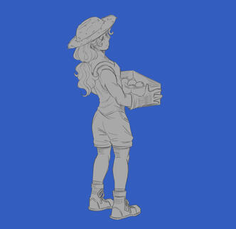 Fazendeira Stardew Valley